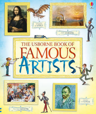 Book of Famous Artists by Rosie Dickins image