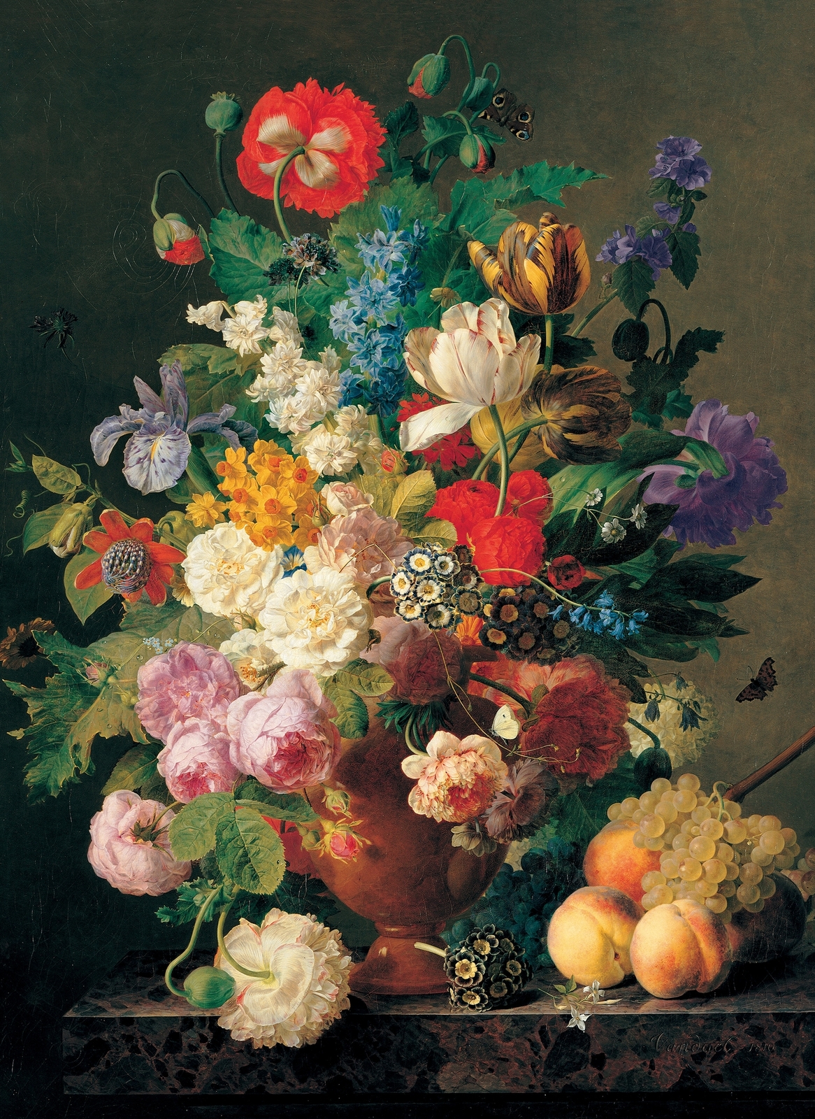 Clementoni Museum: 1000-Piece Puzzle - Van Dael's Vaso di Fiori image
