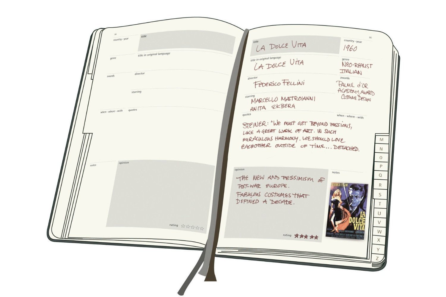 Moleskine Film Journal (Passions) image