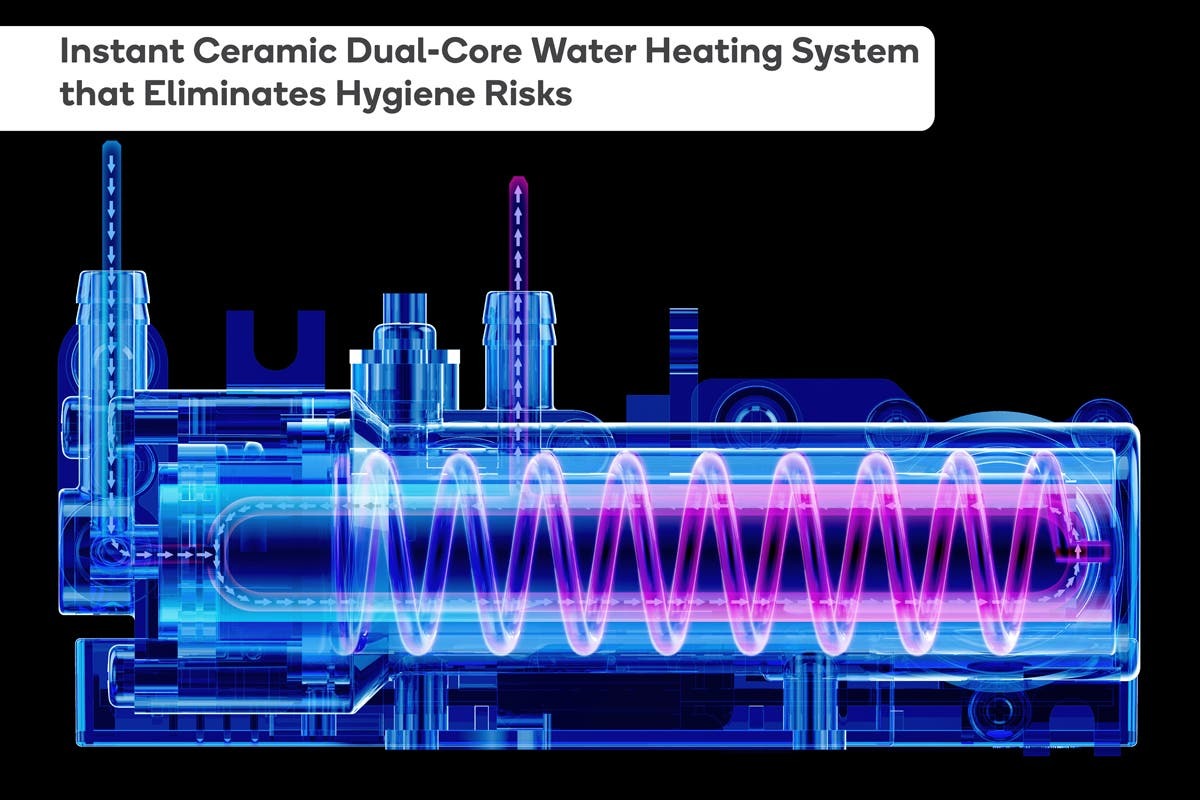 Buy Kogan SmarterHome Smart Antibacterial Wash & Dry Electric Bidet Toilet Seat at Mighty Ape NZ