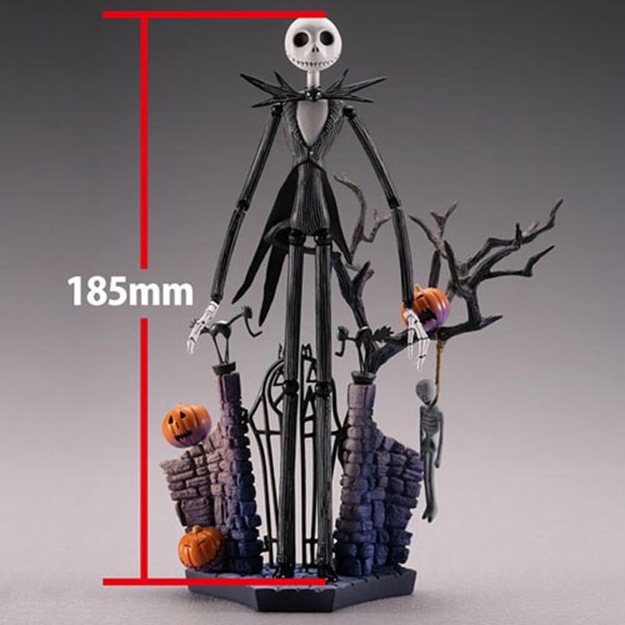 Nightmare Before Christmas Revoltech Jack Skellington Action Figure