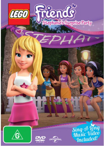 Lego Friends Stephanies Surprise Party Dvd Buy Now At Mighty
