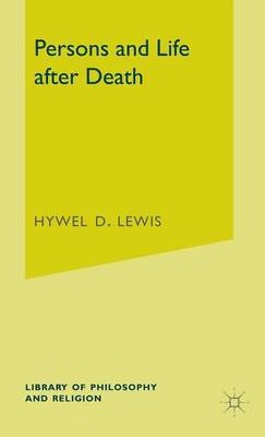 Persons and Life after Death by Hywel David Lewis image