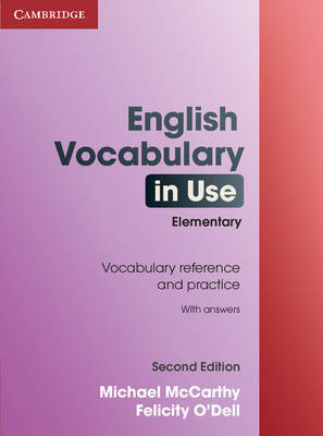 English Vocabulary in Use Elementary with Answers by Michael McCarthy image