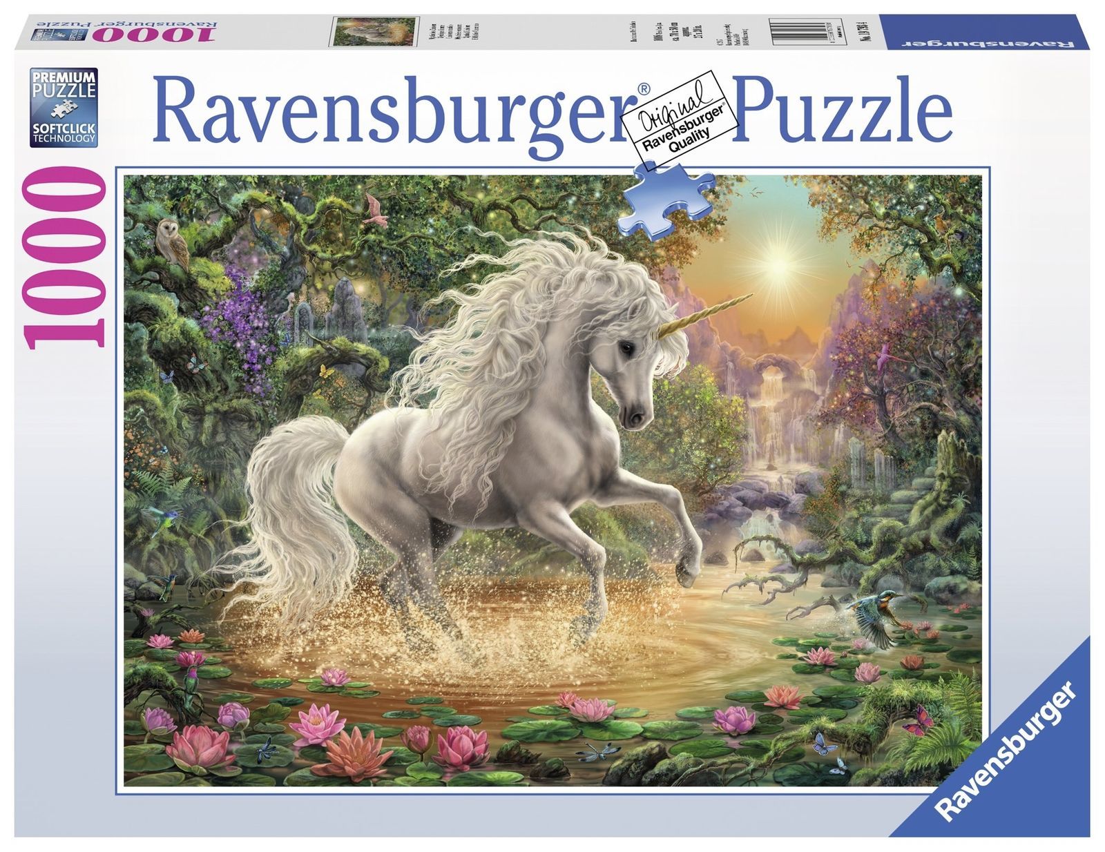 Ravensburger : Mystical unicorn Puzzle (1000 Pcs) image