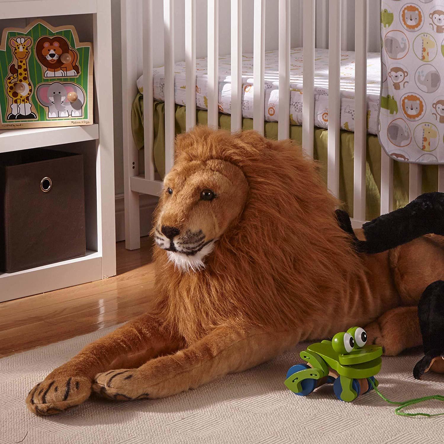 Melissa & Doug: Lion Giant Stuffed Animal Plush image