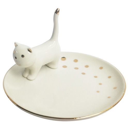 Cat Trinket Dish (12cm) image