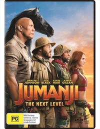 Jumanji: The Next Level on DVD