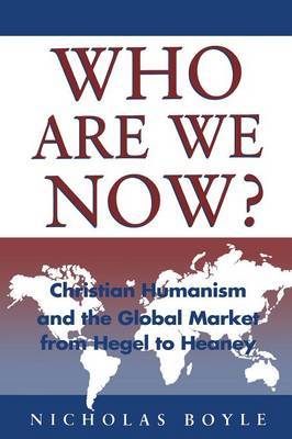 Who are We Now? by Nicholas Boyle image