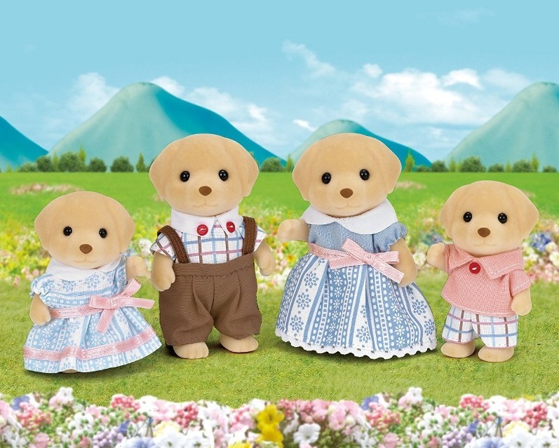 Sylvanian Families: Yellow Labrador Family image