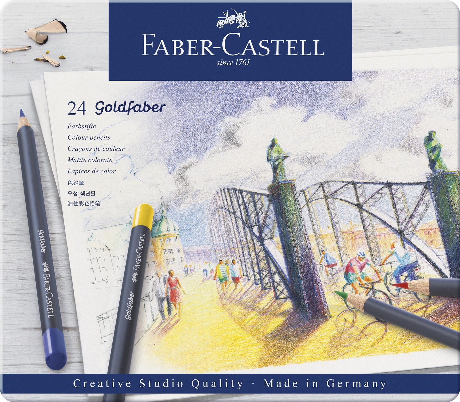 Faber-Castell: Goldfaber (Tin of 24)