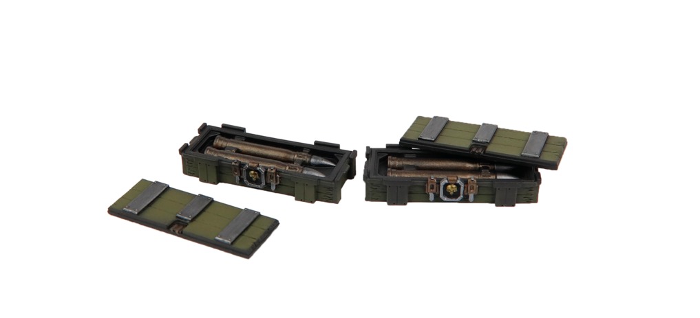 TTCombat: Tabletop Scenics - Ammo Crates image