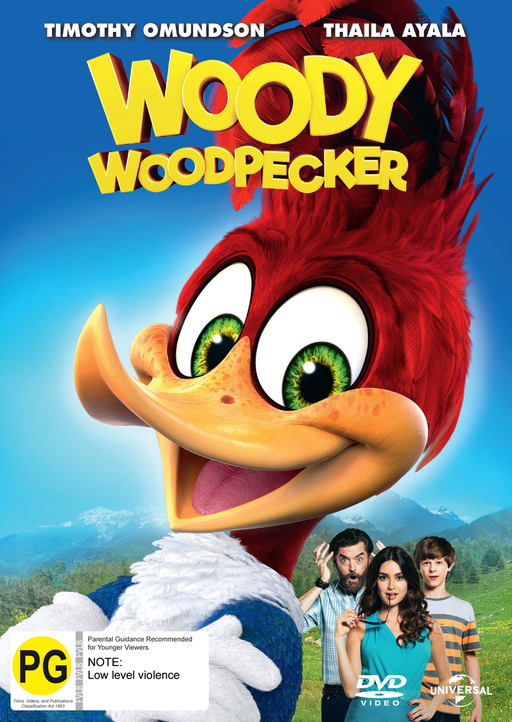 Woody Woodpecker on DVD image