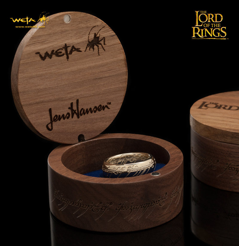 Lord of the Rings: The One Ring by Weta - Size V½, Solid Gold image