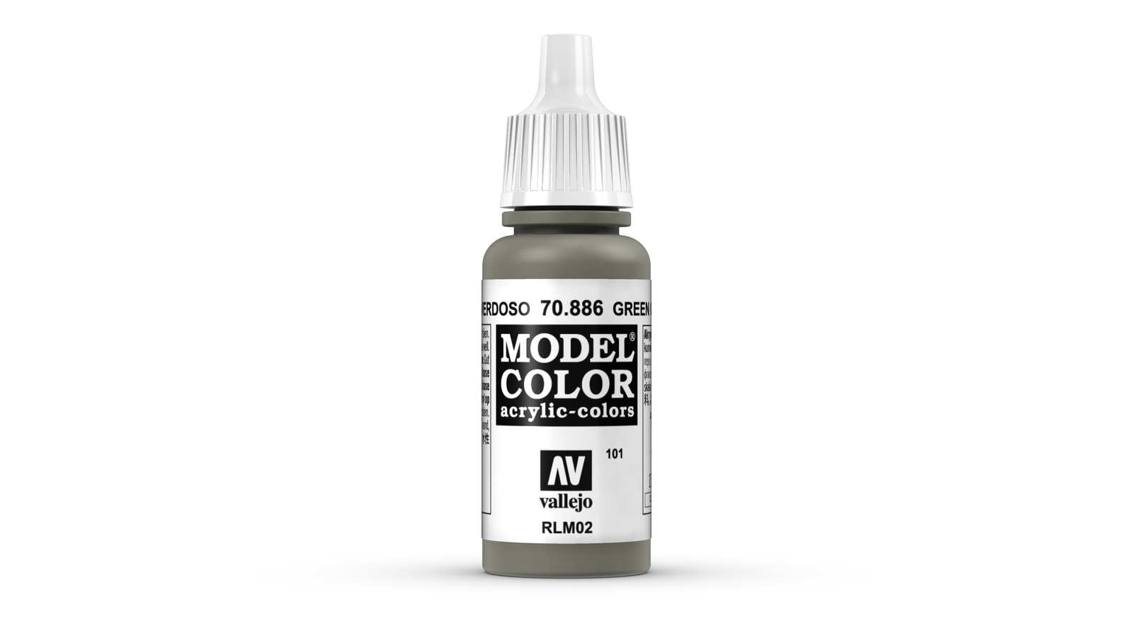 Vallejo Model Colour Green Grey (101) 17ml image