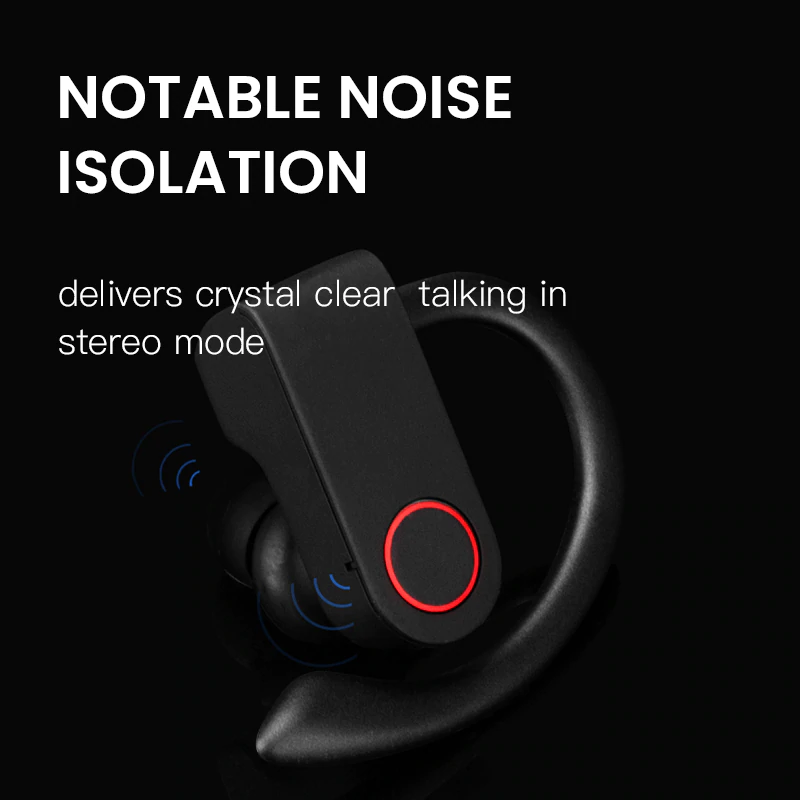 Ape Basics: True Wireless Bluetooth Hanging Ear Sports Earbud image