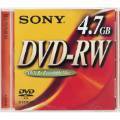 Sony DMW47 10PK DVD-RW 4x 4.7gb