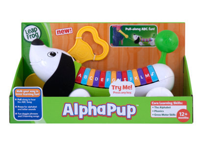 LeapFrog AlphaPup Pull Toy - Green