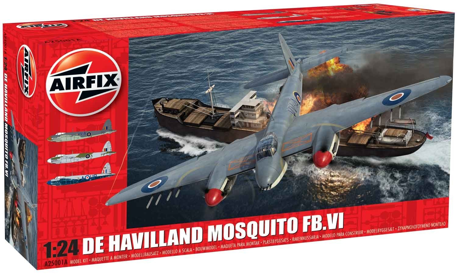 Airfix 1:24 De Havilland Mosquito FBVI Model Kit