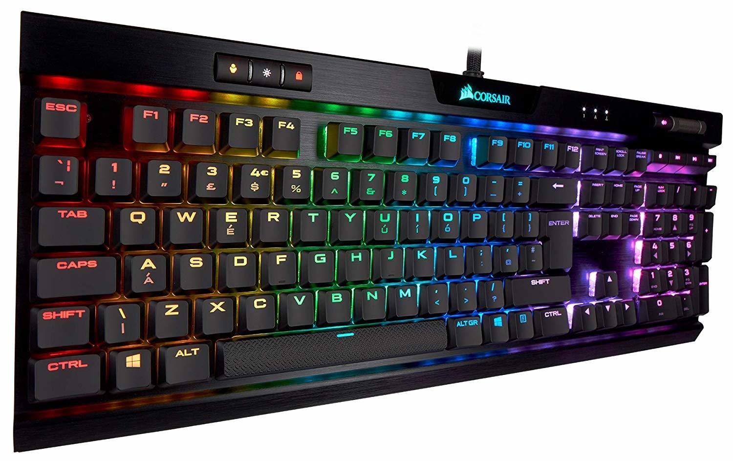 Corsair K70 RGB MK.2 Low Profile Mechanical Gaming Keyboard (Cherry MX