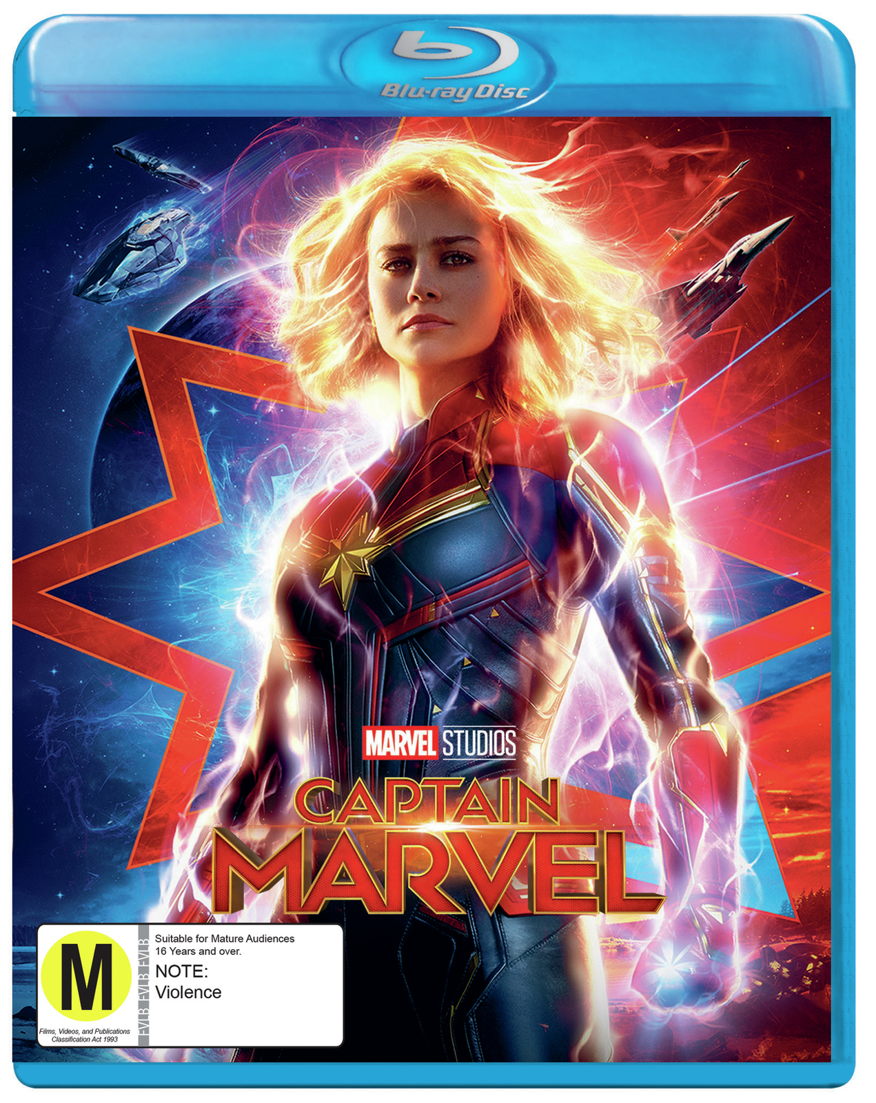 Captain Marvel on Blu-ray