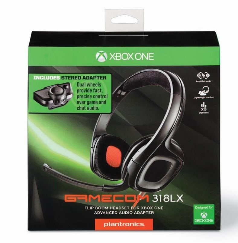 Plantronics 318 Headset & Xbox One adaptor on Xbox One