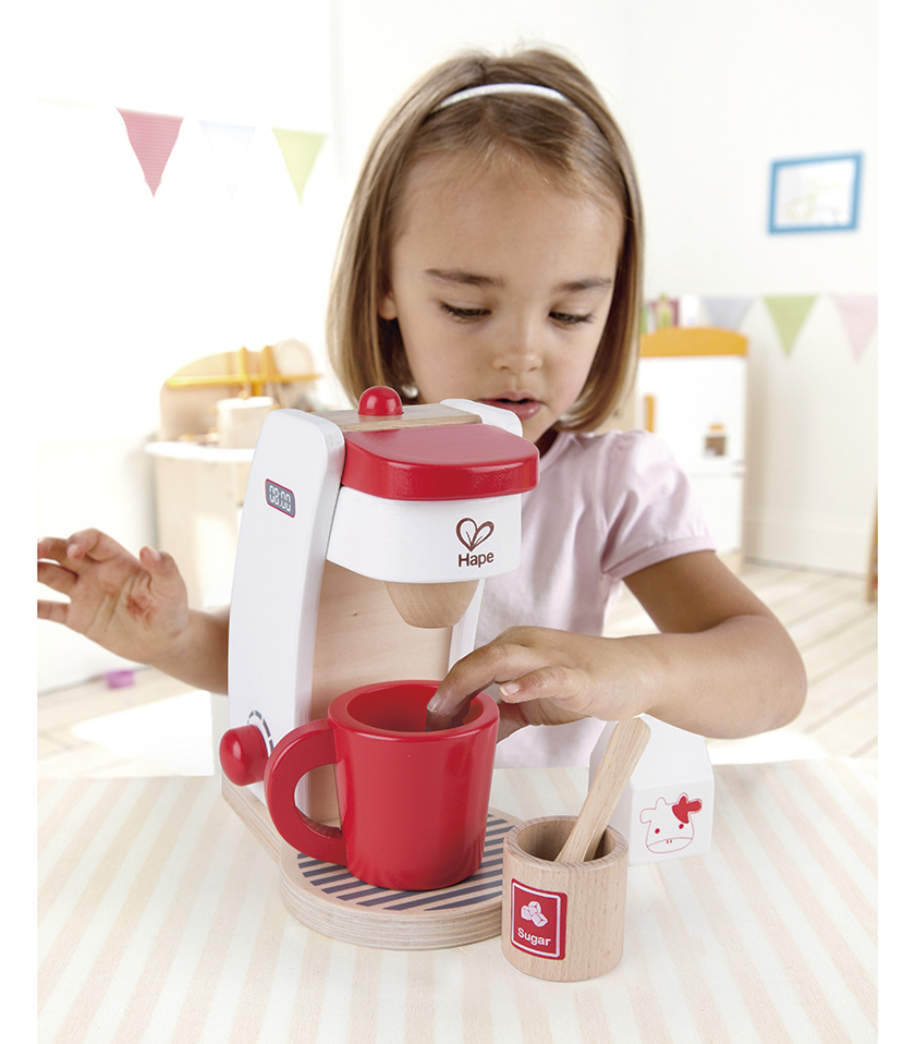 Hape: Coffee Maker Play Set