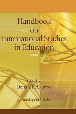 Handbook on International Studies in Education on Hardback