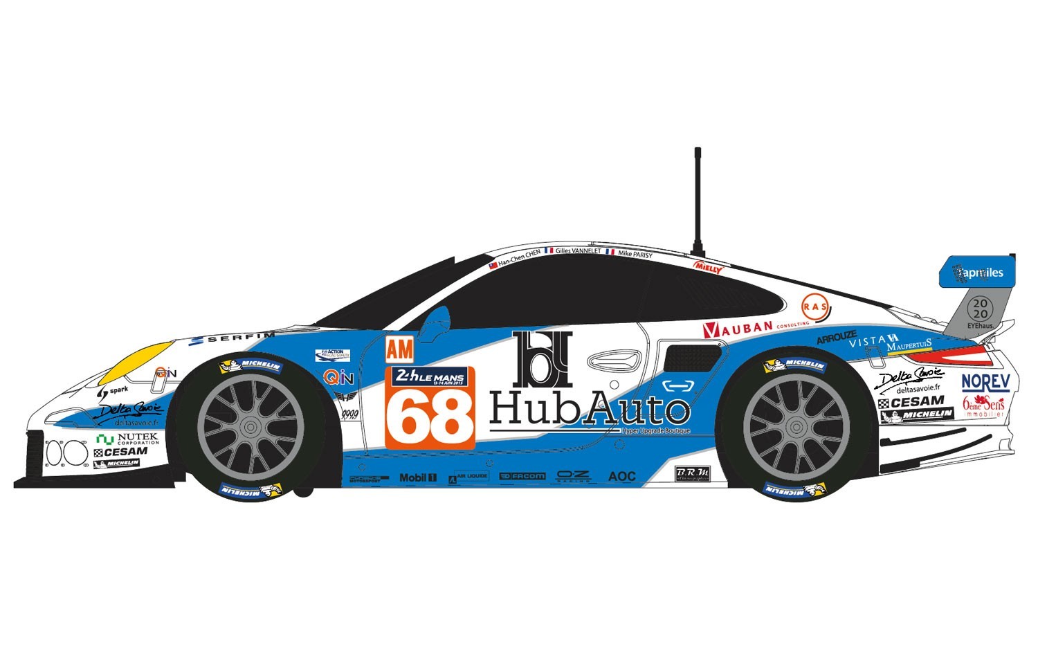 Scalextric: Porsche 911RSR - ARC AIR Set image