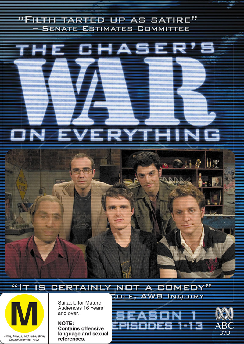 The Chaser's War on Everything - Season 1: Episodes 1-13 (2 Disc Set) on DVD image