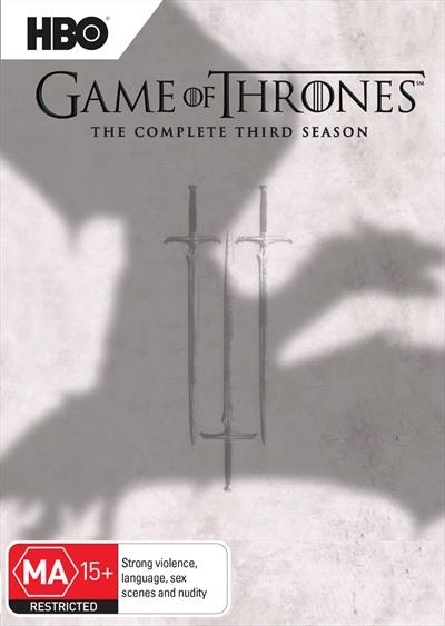 Game of Thrones - The Complete Third Season on DVD image