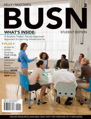 Busn (with Review Cards and Premium Web Site Printed Access Card) by Jim McGowen image