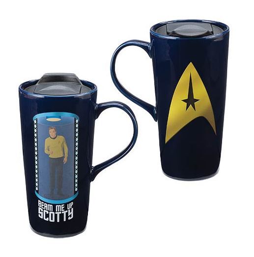 Star Trek - Beam Me Up Scotty Heat Change Travel Mug image