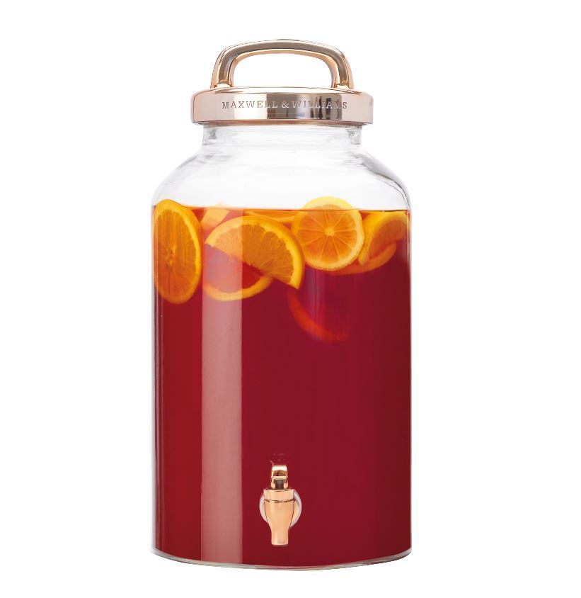 Maxwell & Williams Refresh Beverage Dispenser Copper (8.5L) at