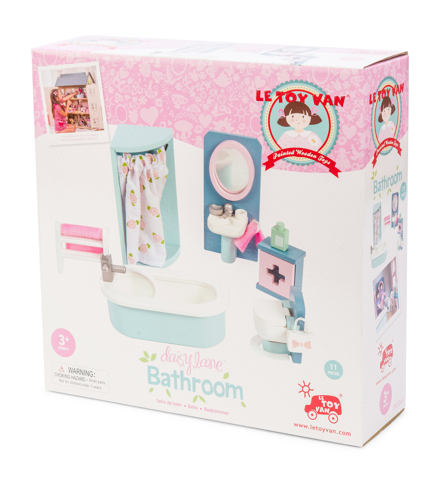 Le Toy Van: Daisy Lane - Bathroom Furniture Set image