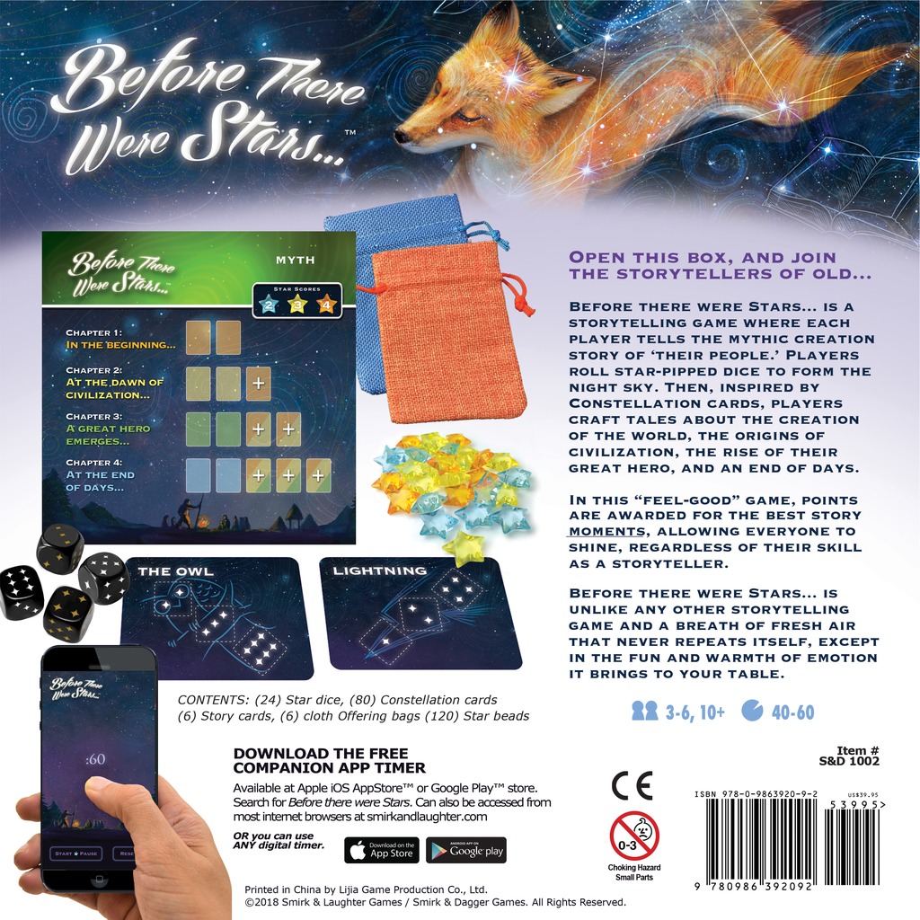 Before There Were Stars - Dice Game image