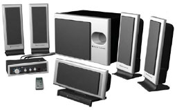 Altec Lansing Altec VS3151 6pc Surround image