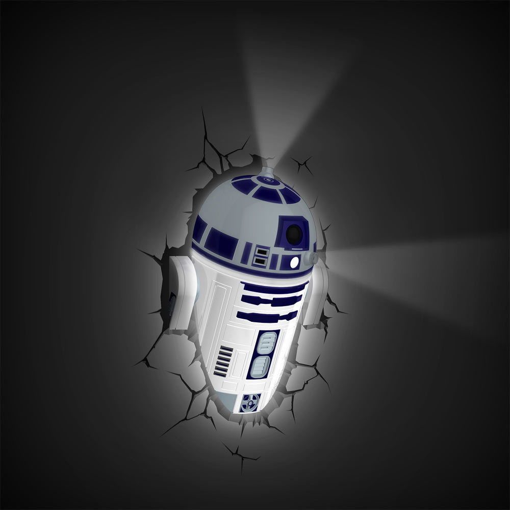 3D Deco Night Light - R2D2 image