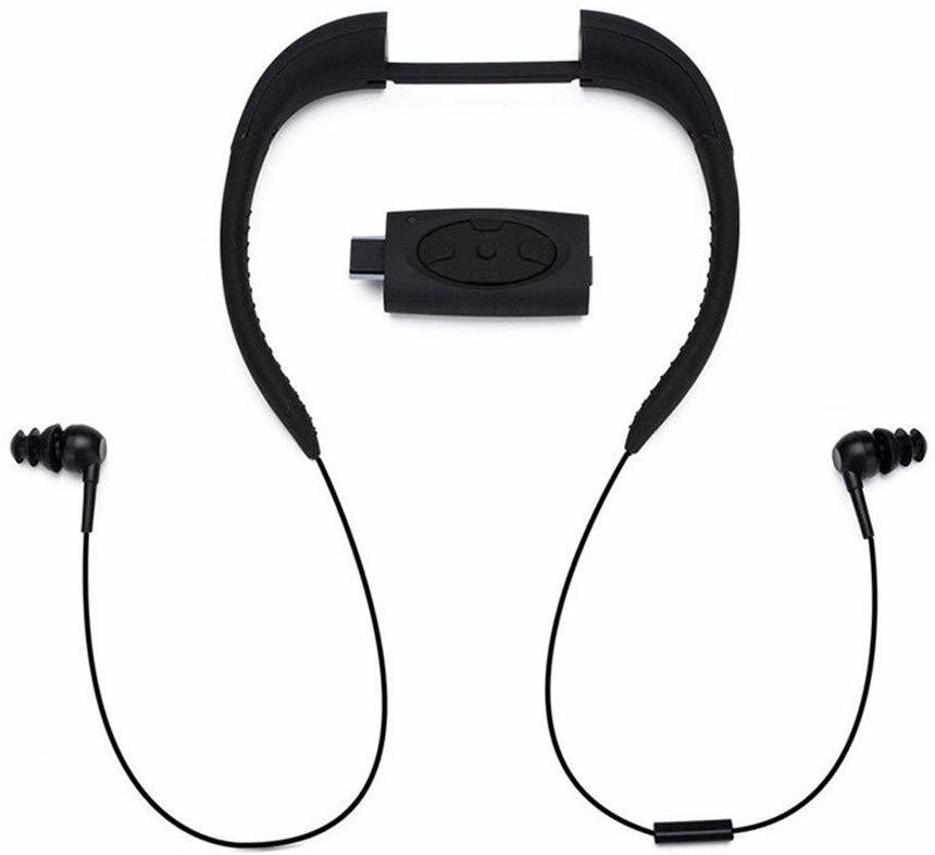 Waterproof Sports Headphones Black at Mighty Ape NZ