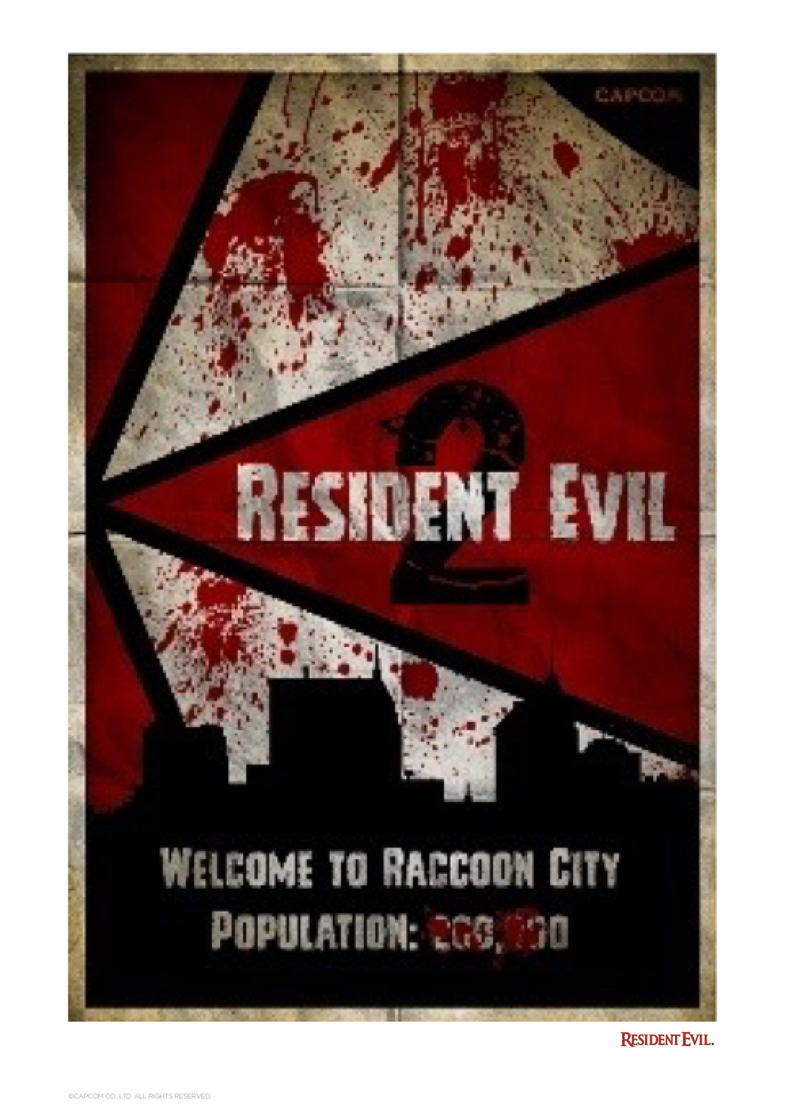 Resident Evil: 2 - Premium Art Print - Raccoon City image