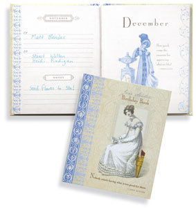 Jane Austen Birthday Book on Hardback by Potter Style