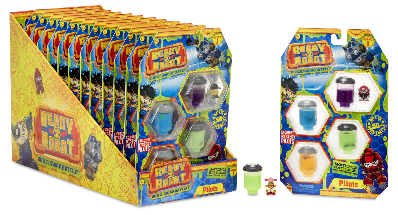 Ready2robot - Pilots Pack (Assorted Designs) image