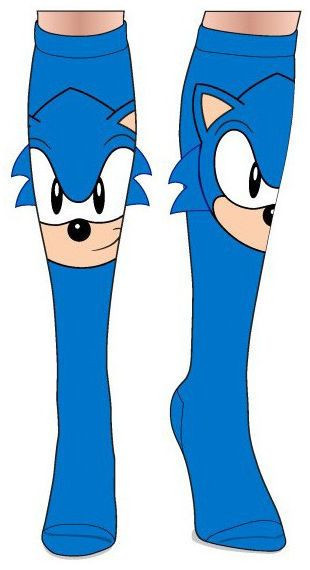 Sonic the Hedgehog Novelty Knee High Socks image