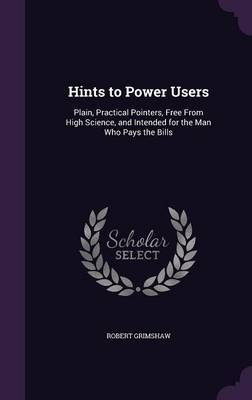 Hints to Power Users by Robert Grimshaw image