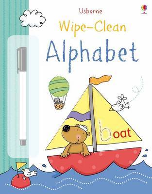 Wipe-Clean Alphabet by Felicity Brooks image