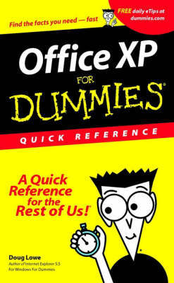 Office XP For Dummies by Doug Lowe image