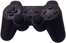 Dual Shock Controller Transparent Black