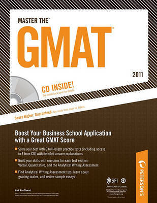 Master the GMAT (W/CD) 2011 by Mark Alan Stewart, J.D. image