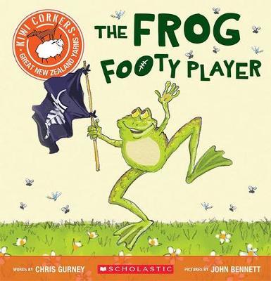 Kiwi Corkers: Frog Footy Player by Chris Gurney image