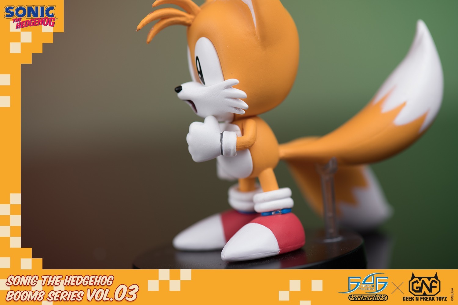 Sonic the Hedgehog: Tails - 3" Boom8 Figure image